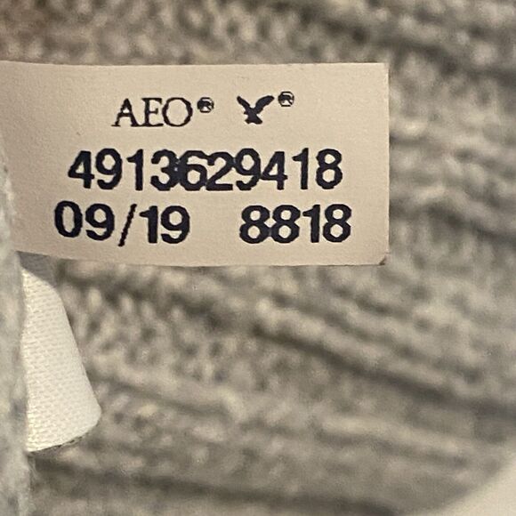 American Eagle Cable Knit Sweater Womens Sm‎ Cozycore Classiccore Casual Grunge - Picture 7 of 10